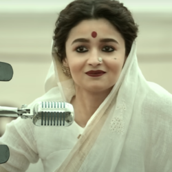 Alia Bhatt as and in Gangubai Kathiawadi