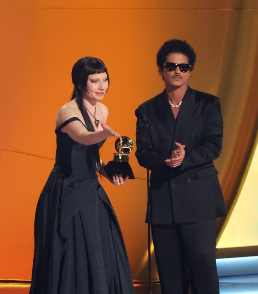 Lady Gaga and Bruno Mars Grammy 2025