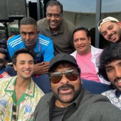 chiranjeevi with indian cricketers